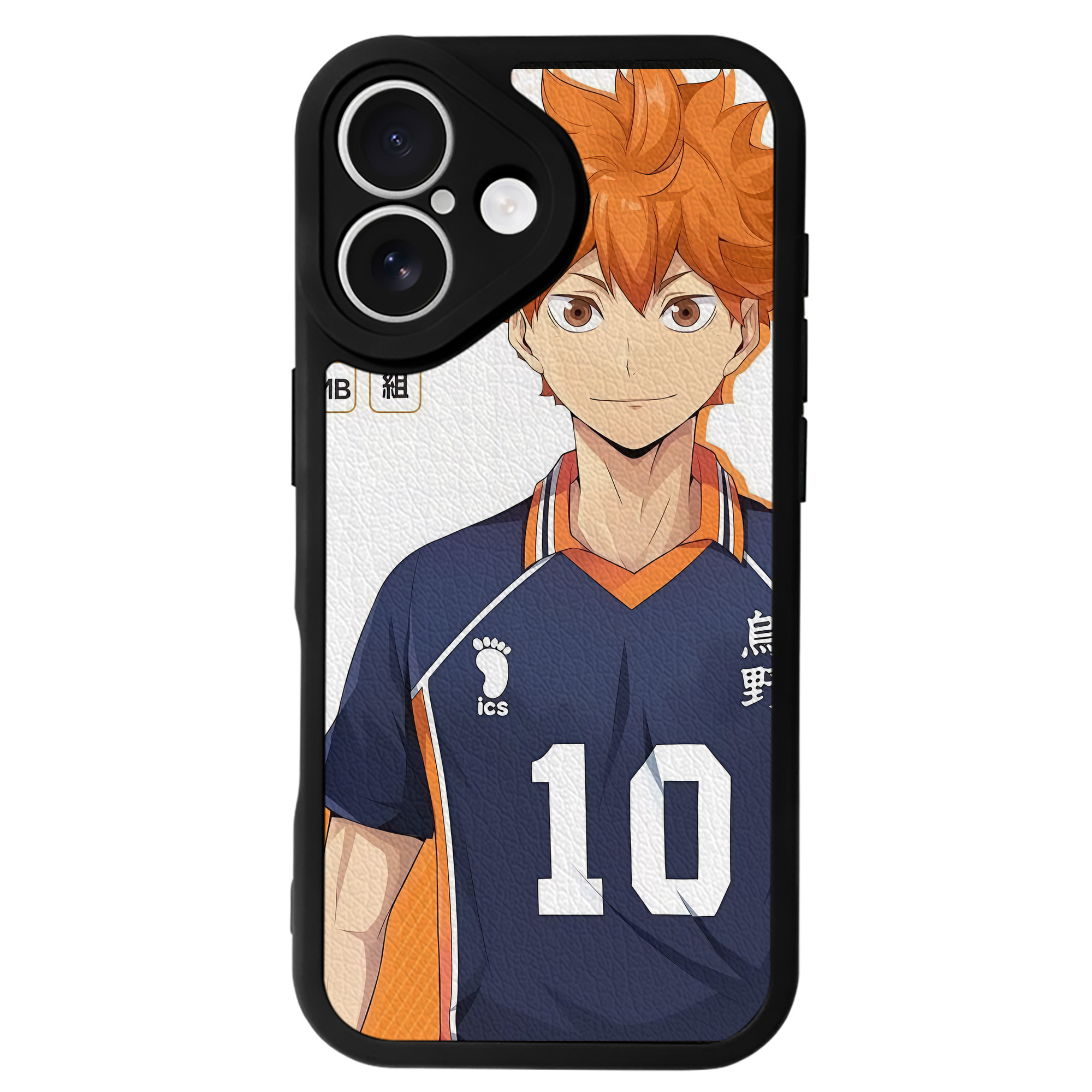 （画像用） ハイキュー!! Haikyu!! 【iPhone 16シリーズ対応】シリコンスマホケース（レザー調） 材質：シリコン